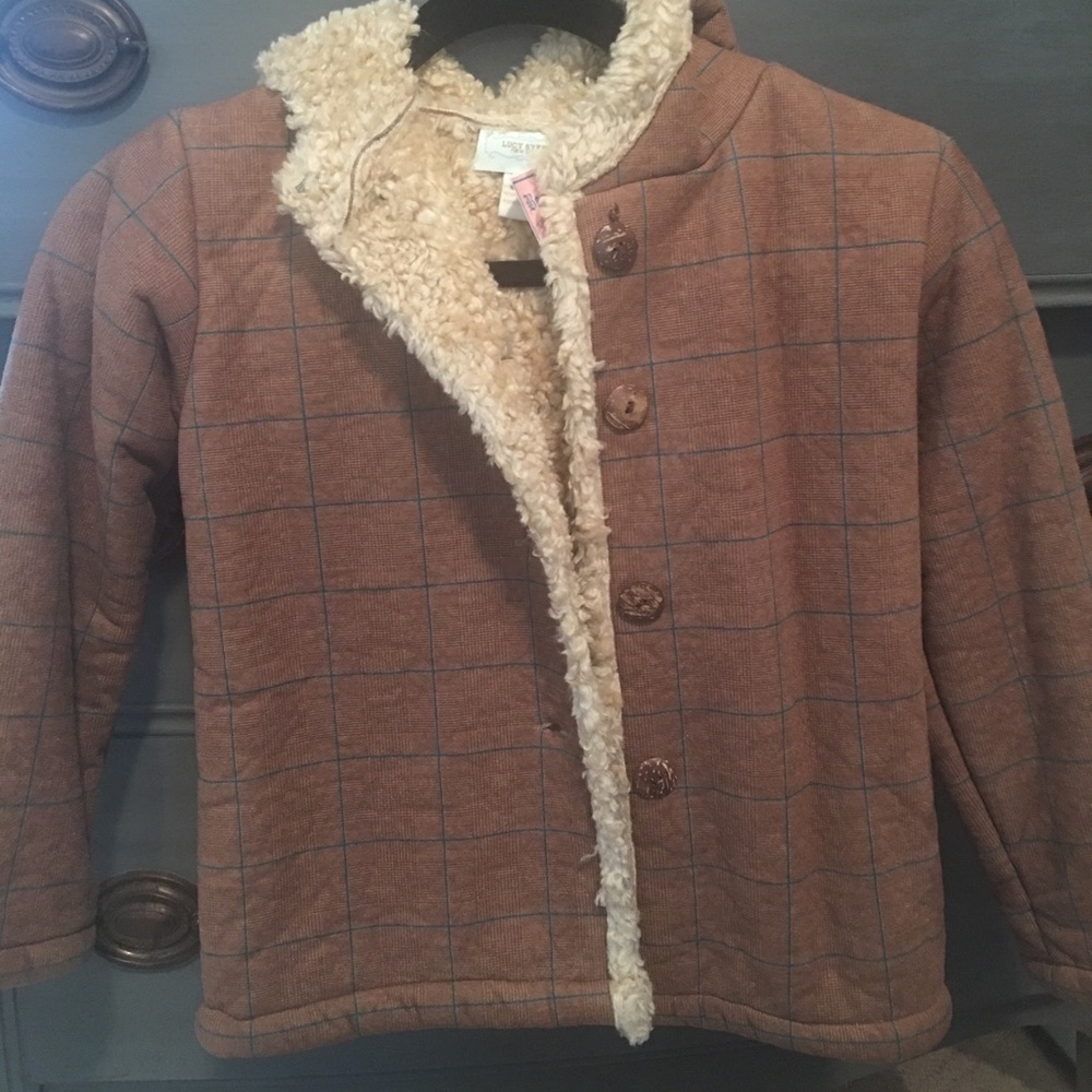 Boys Winter Coat. NEw with Tags Faux Shearling